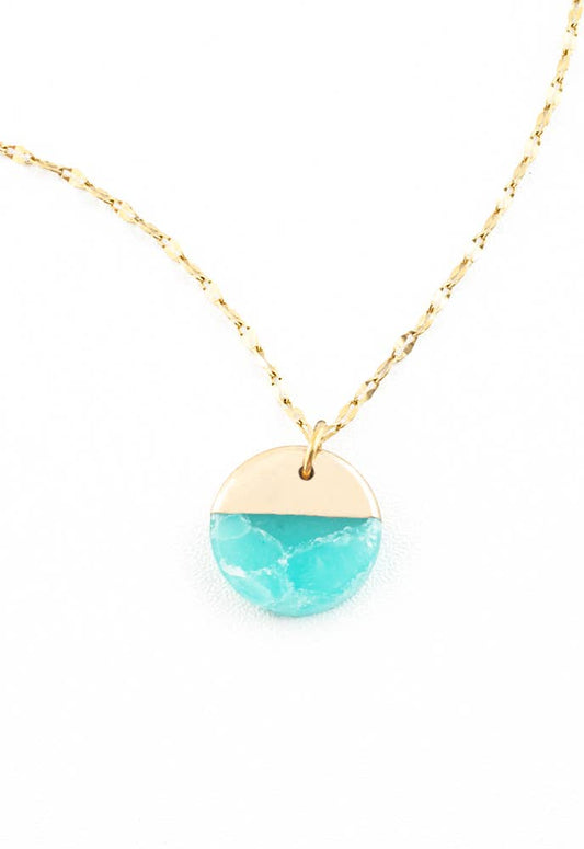 Refresh Necklace in Aqua - Global Hues Market