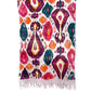 Retro Ikat Throw / Tapestry / Beach Blanket - Global Hues Market
