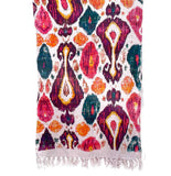 Retro Ikat Throw / Tapestry / Beach Blanket - Global Hues Market