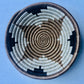 Rwanda Tonga Baskets: Khaki Star Burnt Orange Accent - Global Hues Market