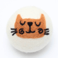 Set of 3 Dryer Balls {orange cat} - Global Hues Market