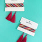 Tassel Friendship Bracelets | Bracelets with Tassels | Pink - Global Hues Market
