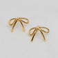 Tied Grace Earrings - Gold - Made by Survivors - Global Hues Market
