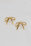 Tied Grace Earrings - Gold - Made by Survivors - Global Hues Market