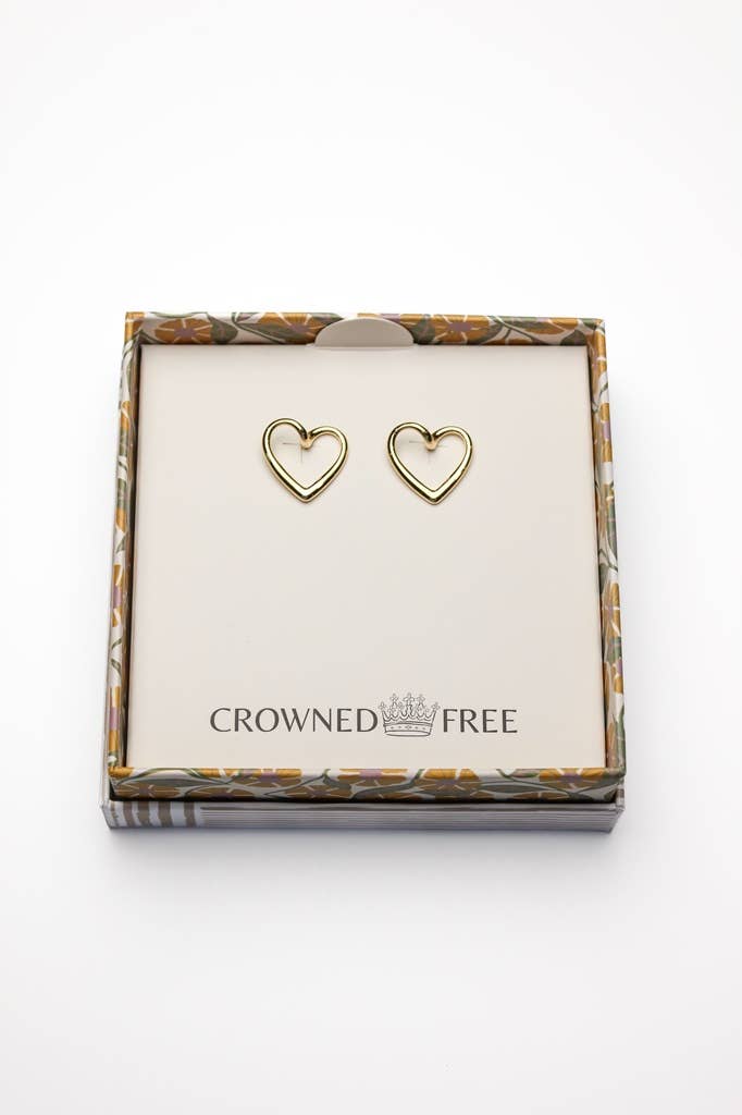 Tied Grace Earrings - Gold - Made by Survivors - Global Hues Market