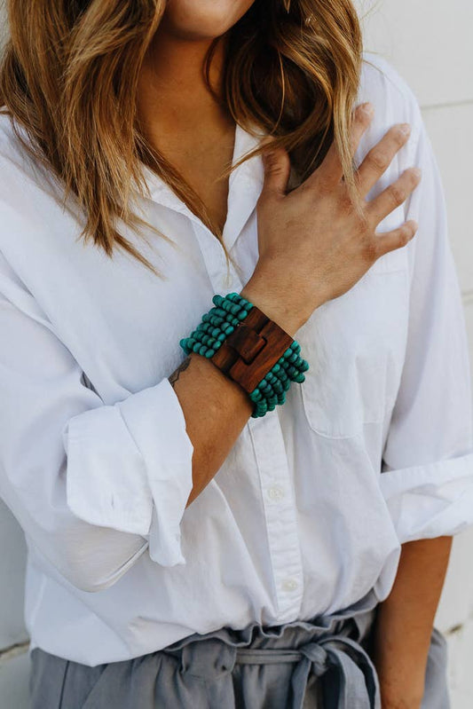Unity Bracelet - Turquoise - Global Hues Market