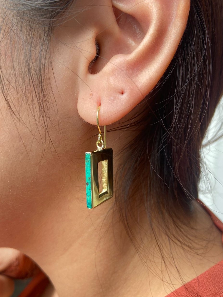 Cuadrada Earrings - Global Hues Market