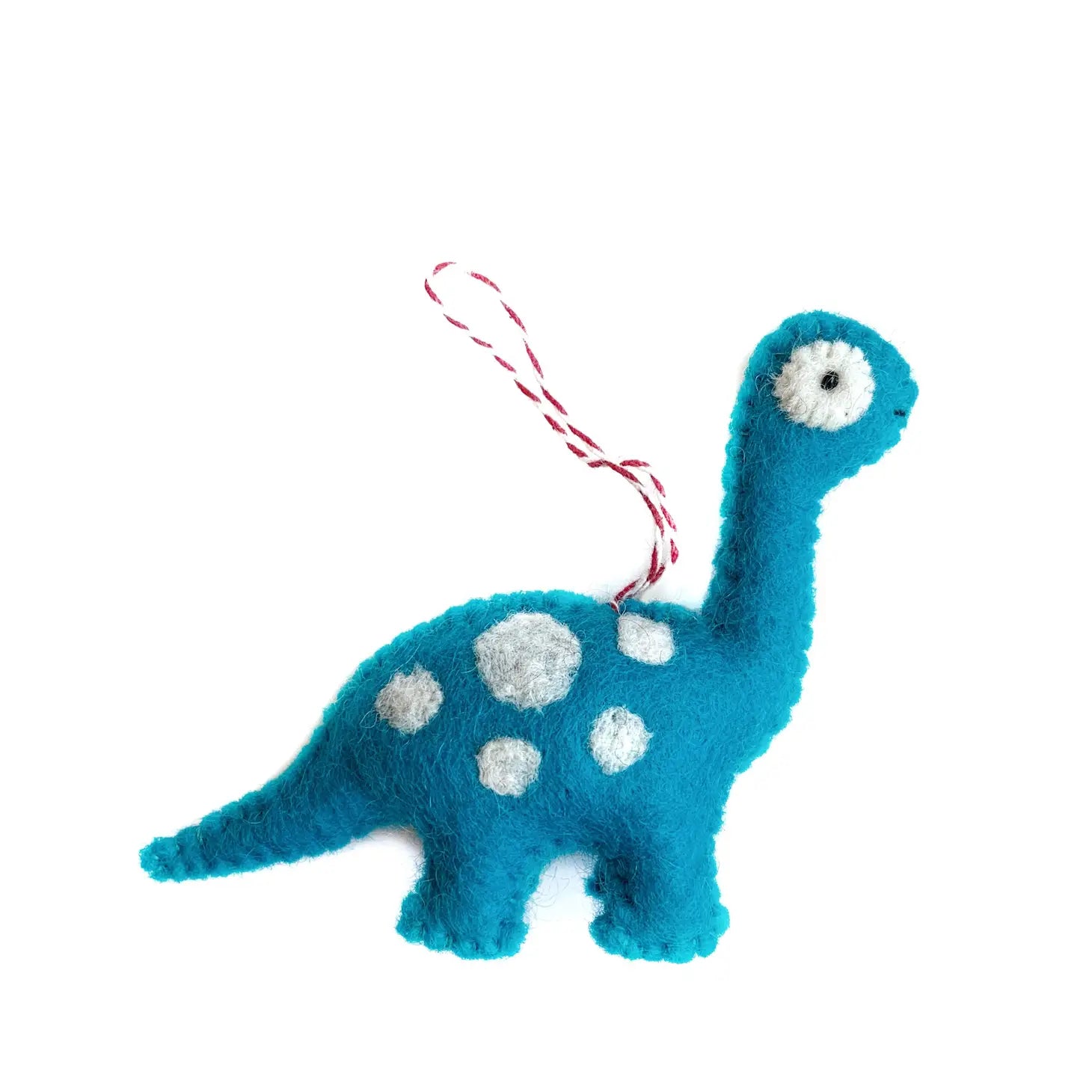 Felt Dinosaur Ornament - Global Hues Market