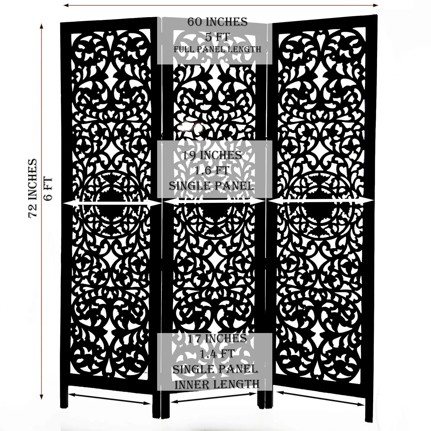 Filigree Room Divider - Global Hues Market