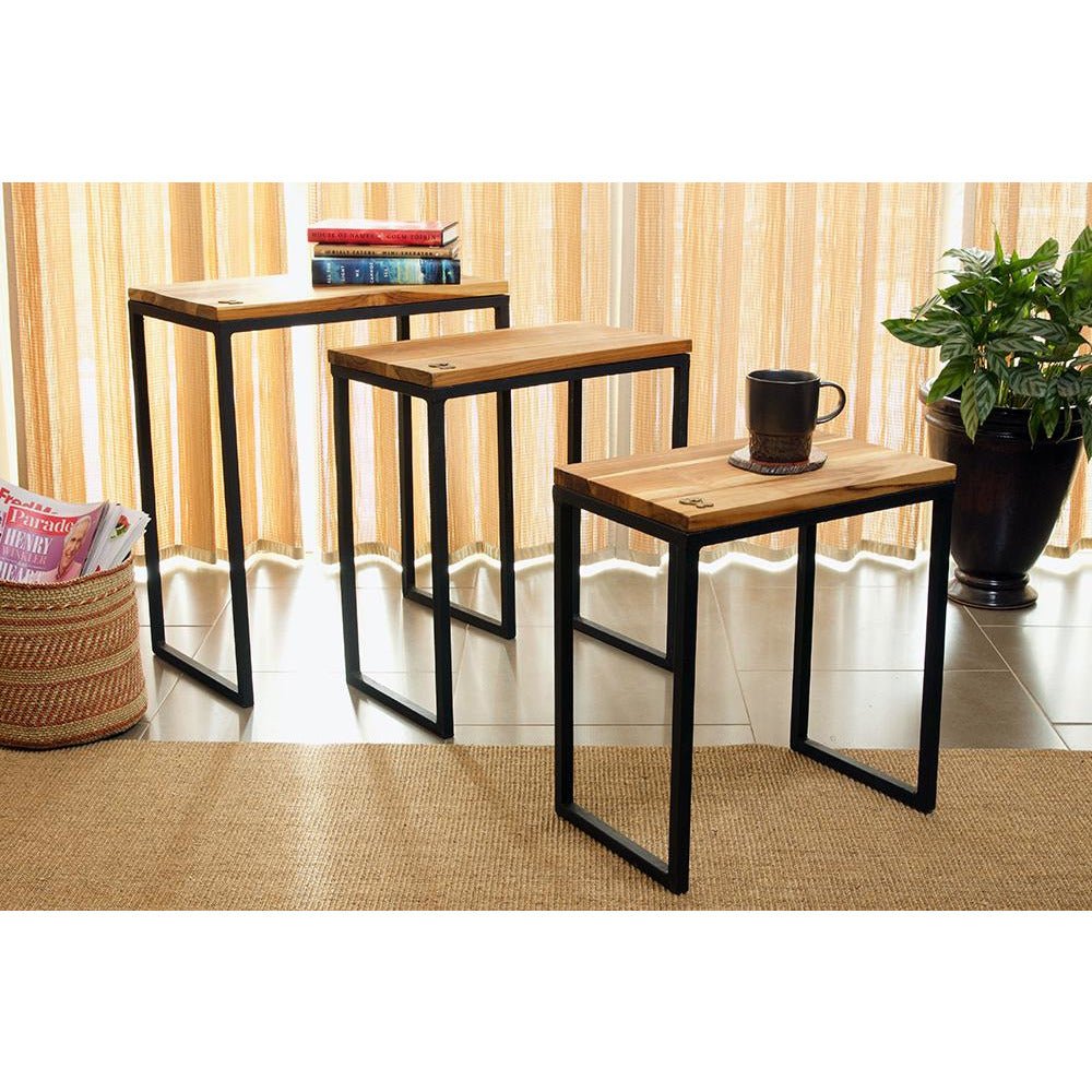 Ghananian Nesting Tables - Global Hues Market