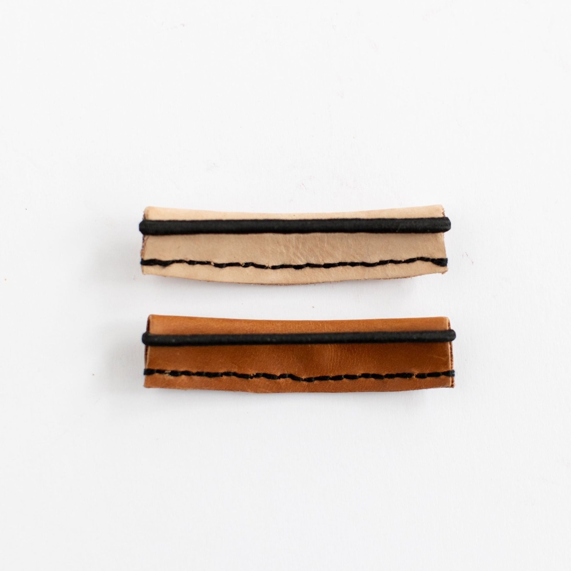 Leather Hair Tie {camel} - Global Hues Market