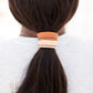 Leather Hair Tie {camel} - Global Hues Market