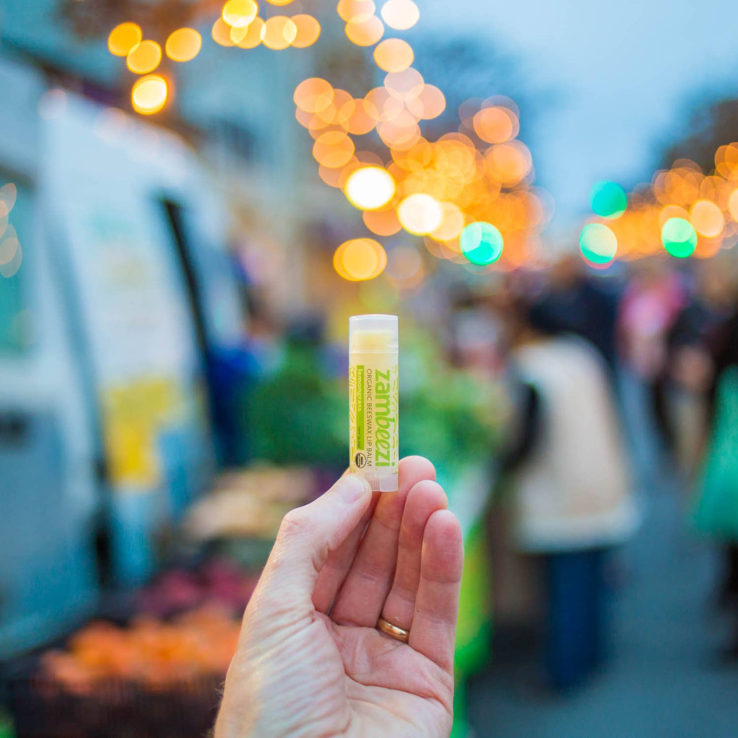 Lemongrass Organic Lip Balm - Global Hues Market