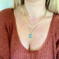 Opal of the Sea, Abalone Necklace - Global Hues Market
