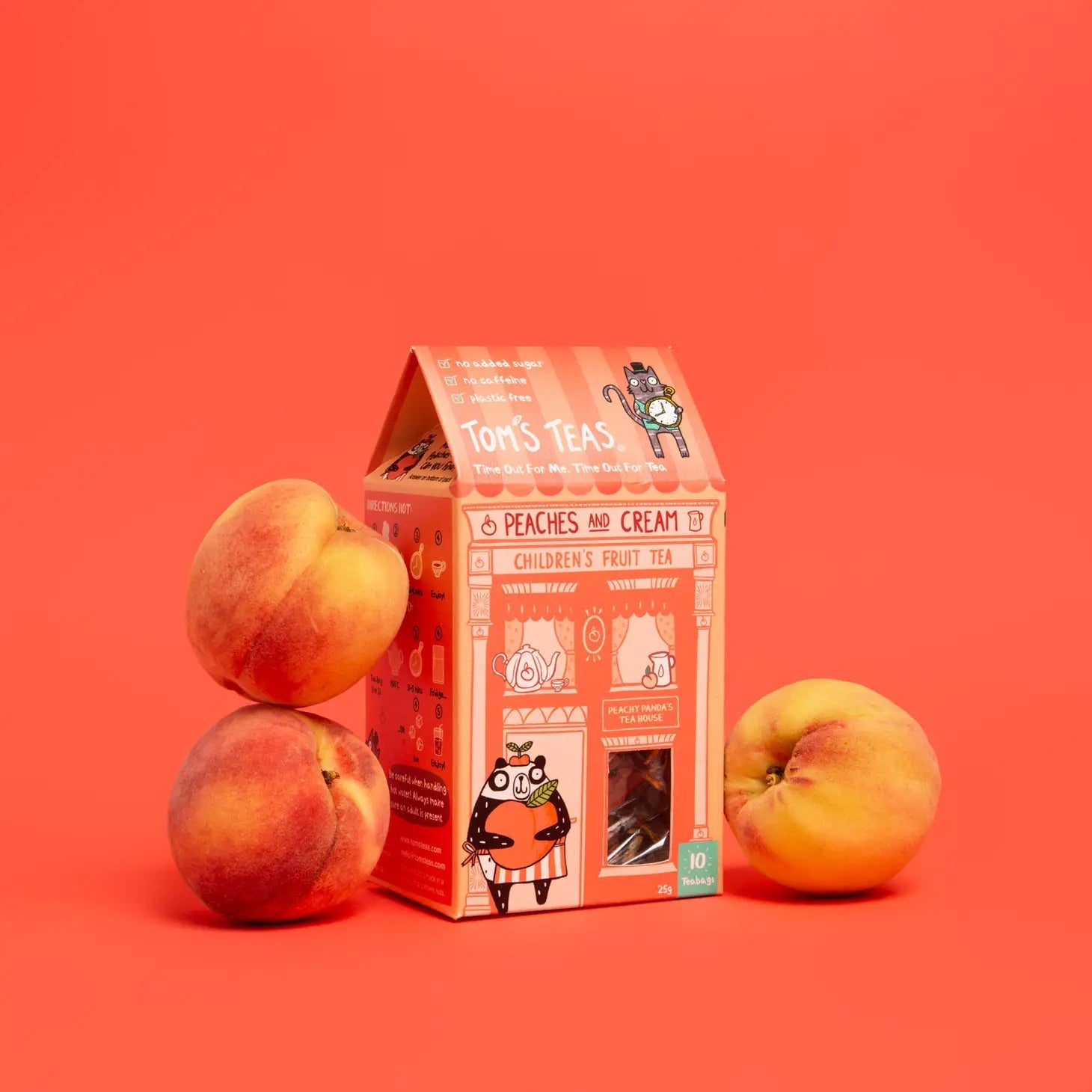 Peaches & Cream {children's fruit tea} - Global Hues Market