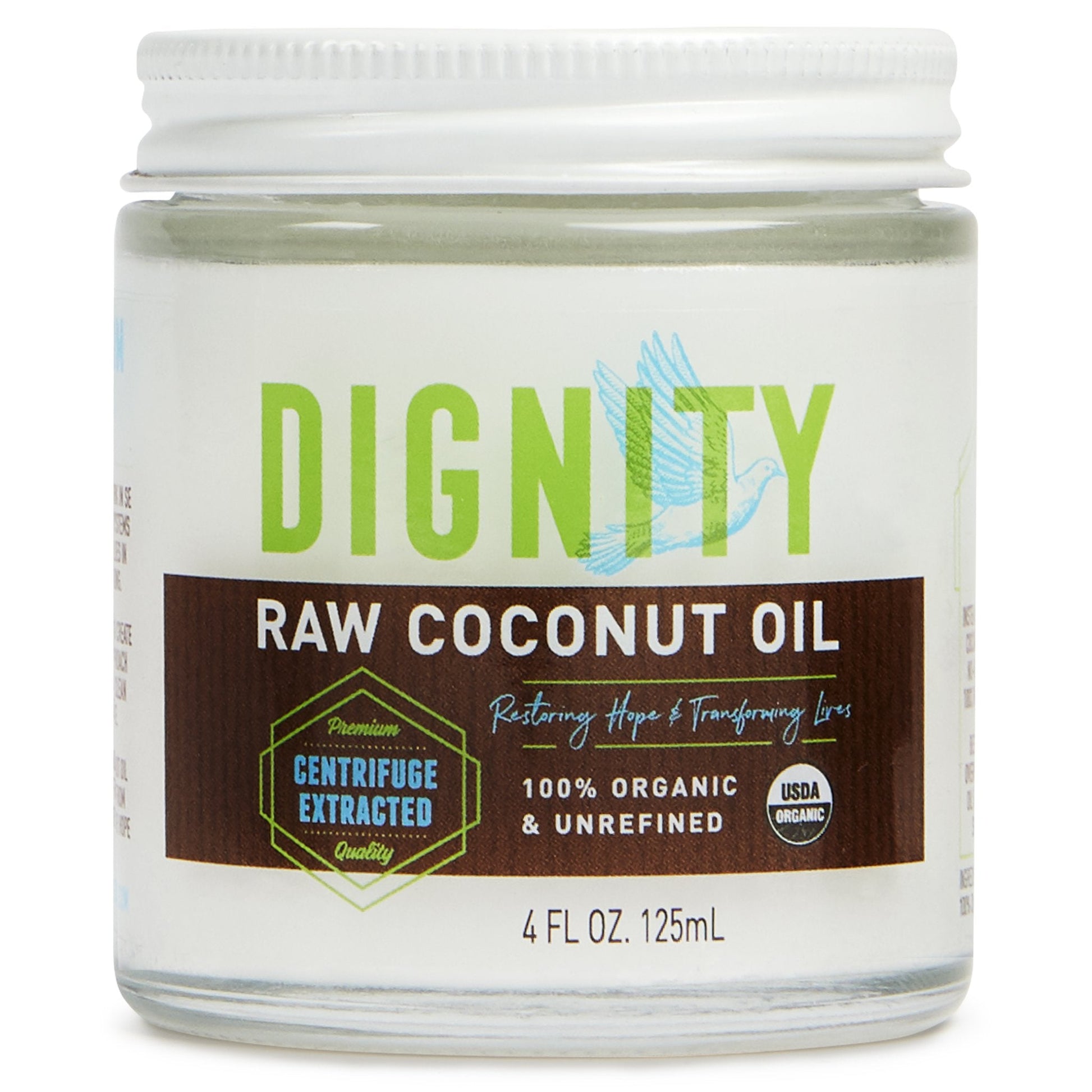 Raw Organic Coconut Oil {4 oz} - Global Hues Market