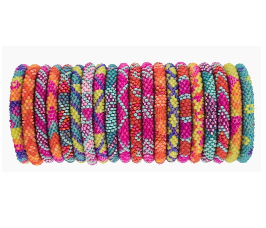 Roll on Bracelet for Adults {hula hoop} - Global Hues Market