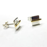 Two-Tone Square Studs - Global Hues Market